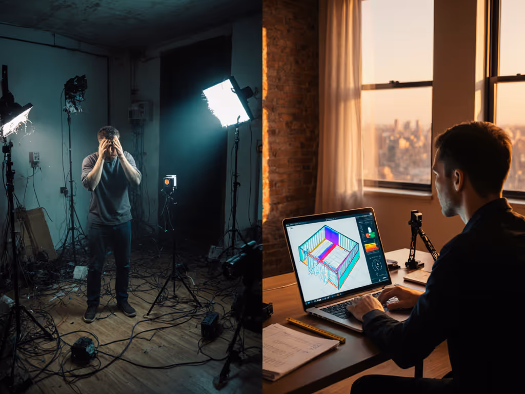 Virtual Lighting Solutions: Solve Studio Constraints