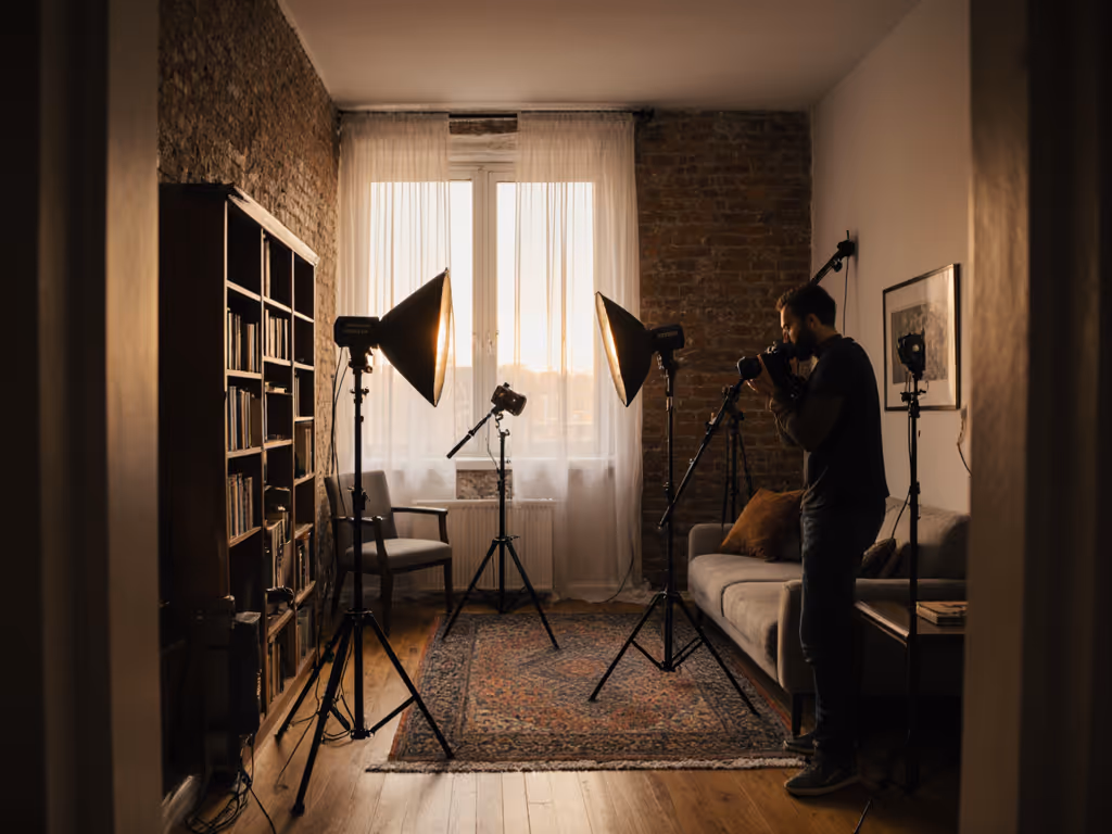 Creative Light Stand Hacks for Flawless Shots in Tiny Studios