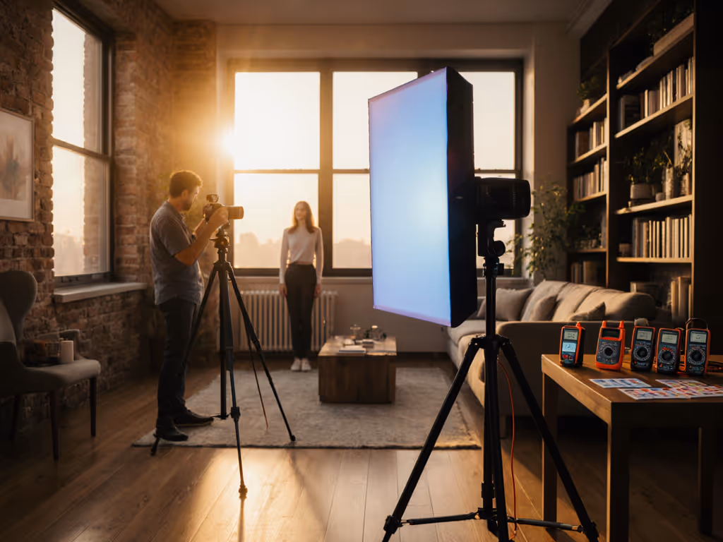 Bi-Color Video Lights That Solve Mixed Ambient (Room-Tested)