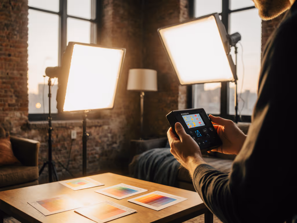 2025 Photography Lighting Trends: Skin-Accurate & Portable