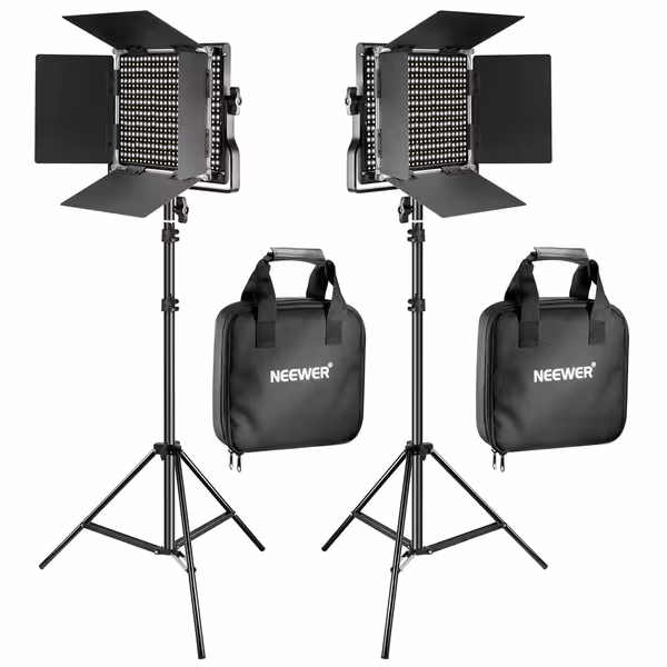 NEEWER 2-Pack 660 Bi-Color LED Kit