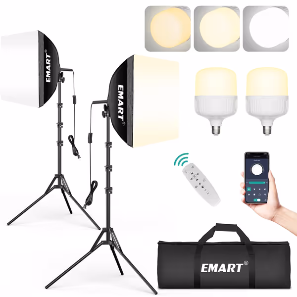 EMART 16"x16" Pull Soft Box Kit